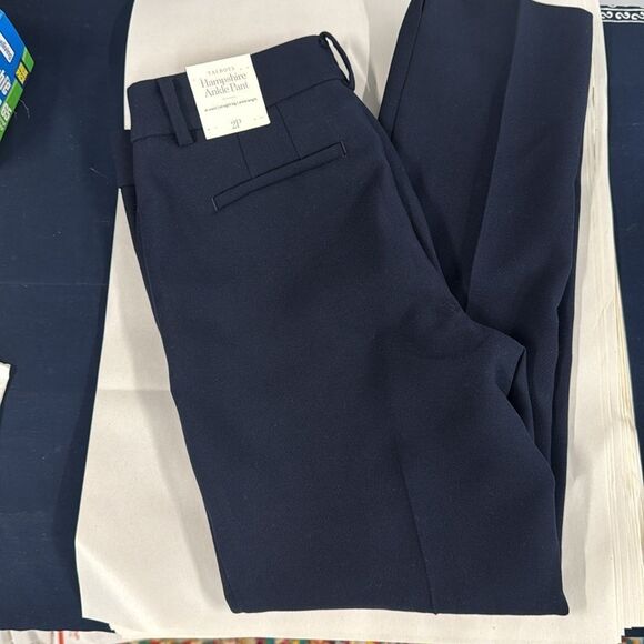 Talbots navy blue Hampshire Ankle Pants size 2P- new with tags! - Picture 10 of 11
